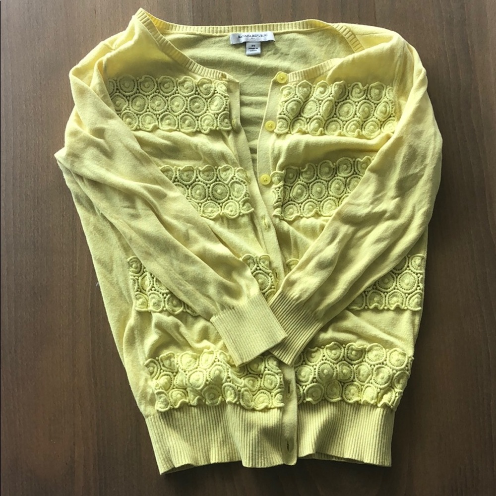 Yellow sweater!